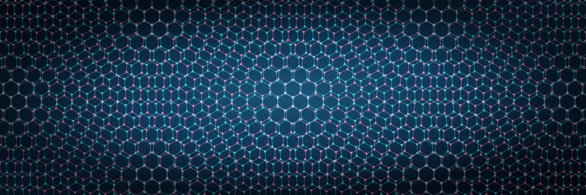 Two graphene honeycomb lattices at a small twist angle forming a bright moiré superlattice