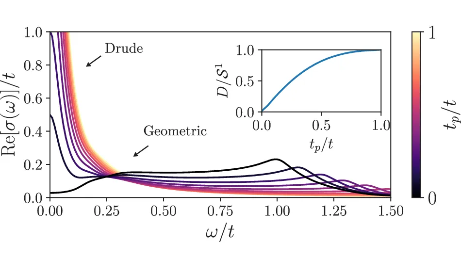 Figure 3 from the review Quantum geometry in quantum materials, showing geometric effects across material platforms