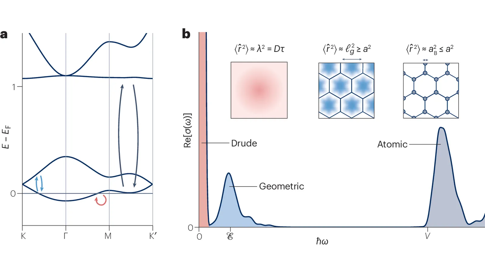 Hidden material scales encoded by quantum geometry in a multiband lattice model