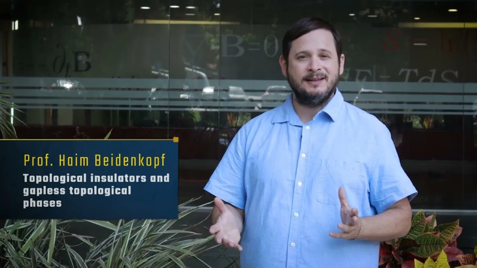 Video trailer for the Topological Quantum Matter edX course